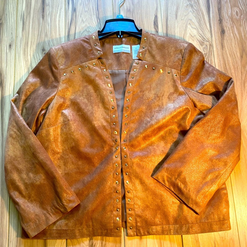 ALFRED DUNNER- Brown Shimmer Jacket